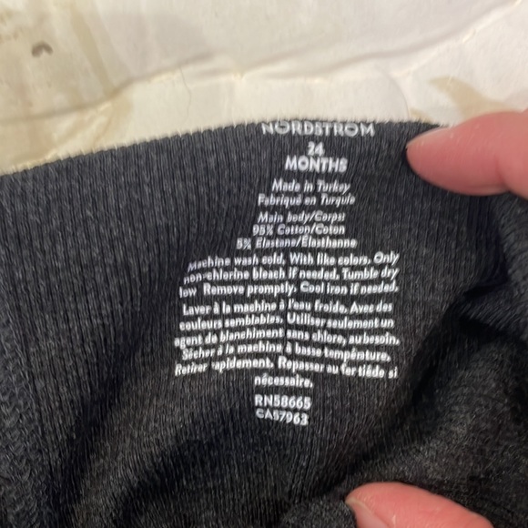 Nordstrom leggings charcoal gray - Picture 3 of 4